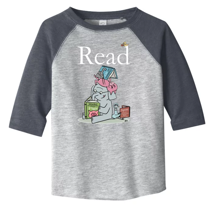 Funny Cute Animals Read Book Fan Toddler Fine Jersey T-Shirt