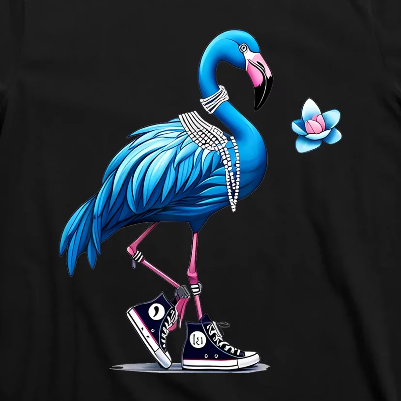 Flamingo Chucks And Pearls Comma La Kamala 2024 T-Shirt