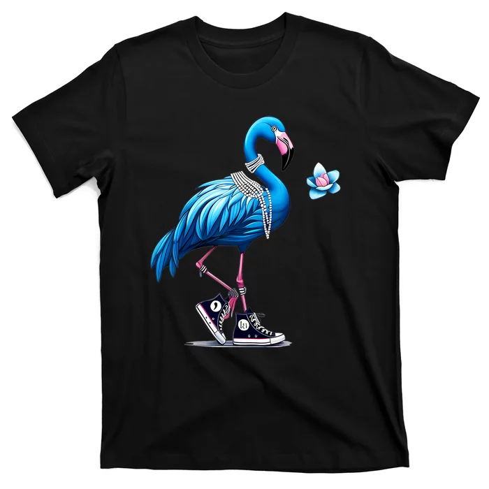 Flamingo Chucks And Pearls Comma La Kamala 2024 T-Shirt