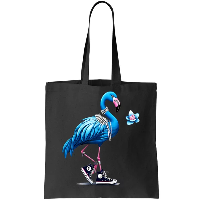 Flamingo Chucks And Pearls Comma La Kamala 2024 Tote Bag