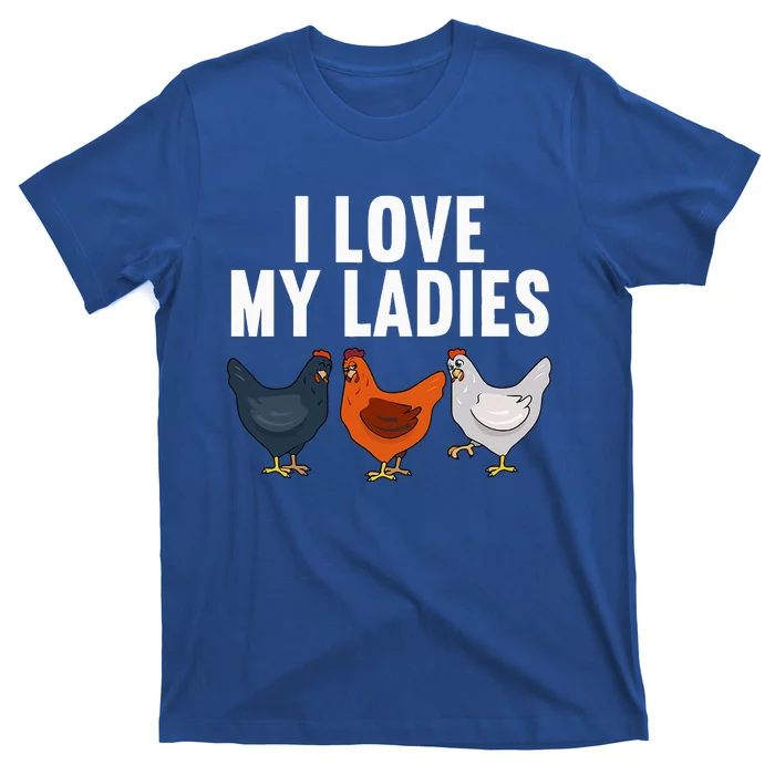 Funny Chicken Art Farming Chicken Farmer T-Shirt