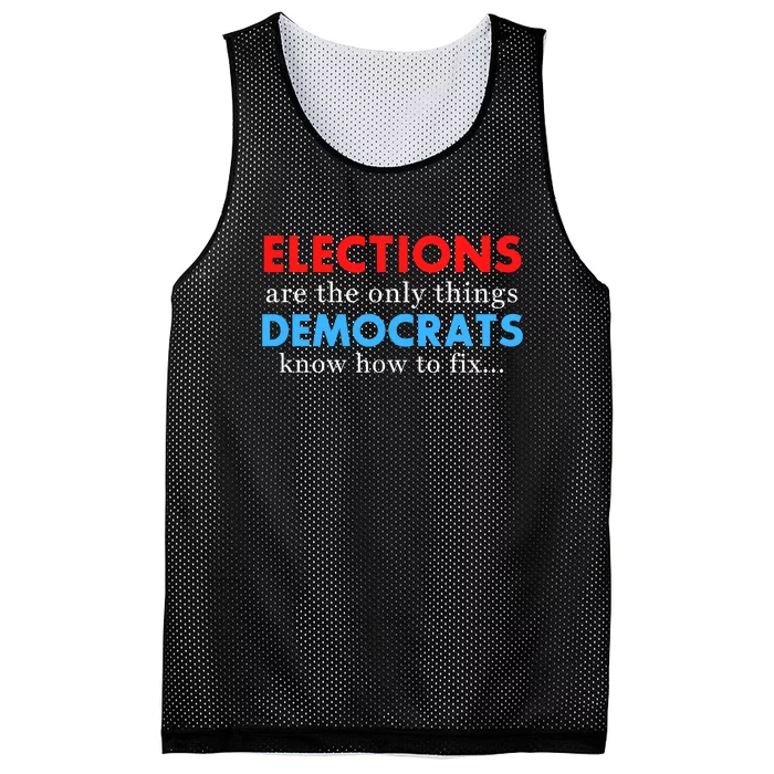 Funny Conservative Anti Biden Republican Mesh Reversible Basketball Jersey Tank