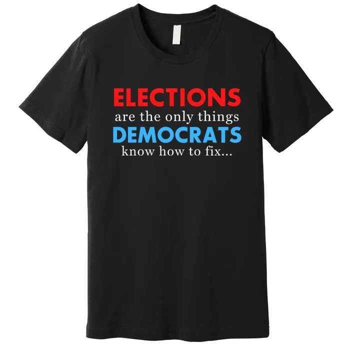 Funny Conservative Anti Biden Republican Premium T-Shirt