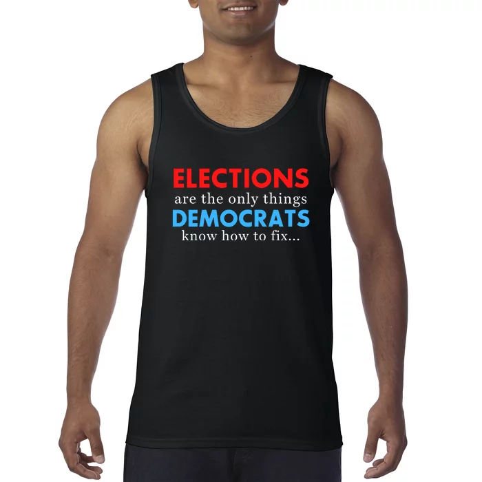 Funny Conservative Anti Biden Republican Tank Top