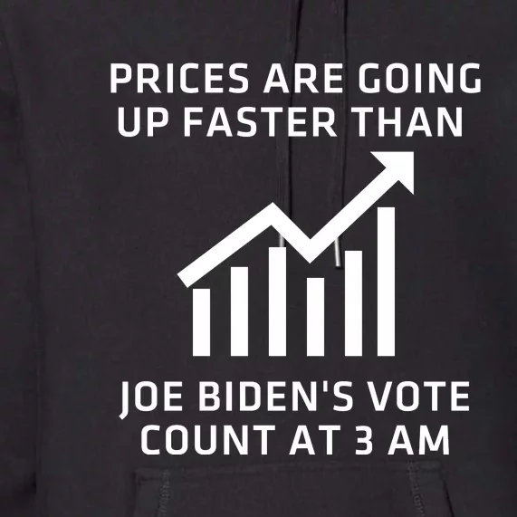 Funny Conservative Anti Joe Biden Inflation Premium Hoodie