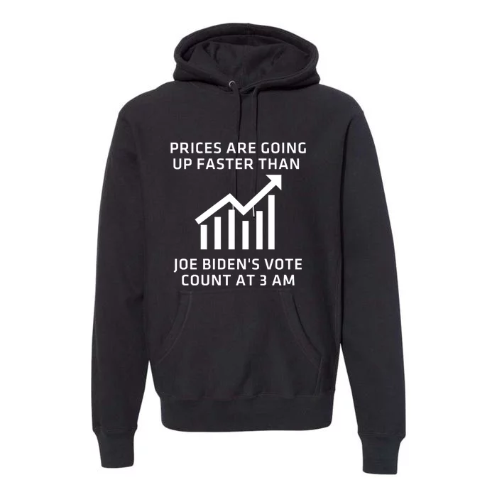 Funny Conservative Anti Joe Biden Inflation Premium Hoodie