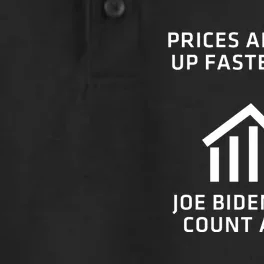 Funny Conservative Anti Joe Biden Inflation Dry Zone Grid Performance Polo