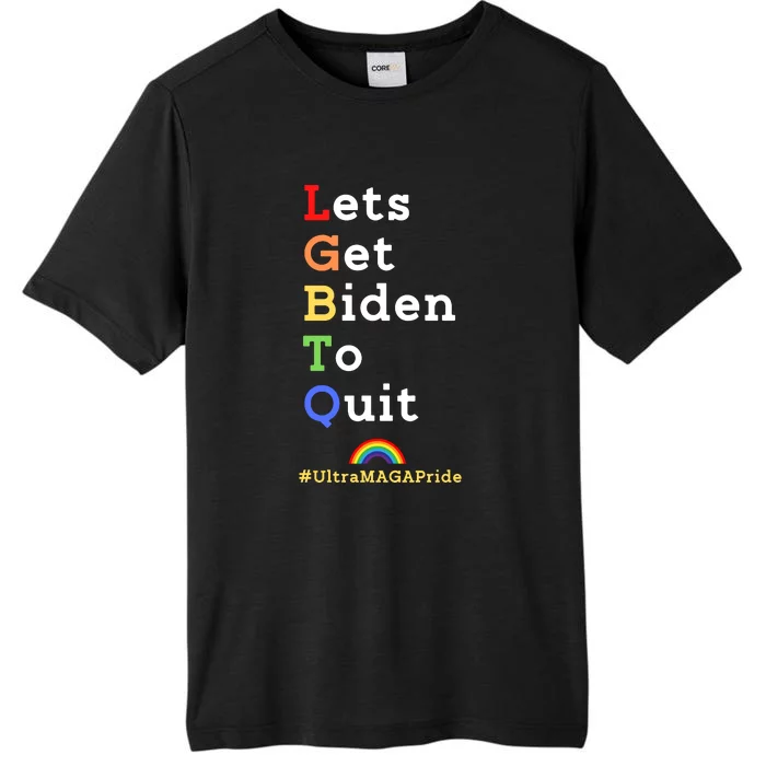 Funny Conservative Anti Biden LGBTQ Pride ChromaSoft Performance T-Shirt