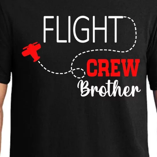 Flight Crew Airplane 1st Birthday Brother Airplane Family Pajama Set