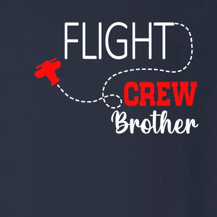 Flight Crew Airplane 1st Birthday Brother Airplane Family Toddler Long Sleeve Shirt