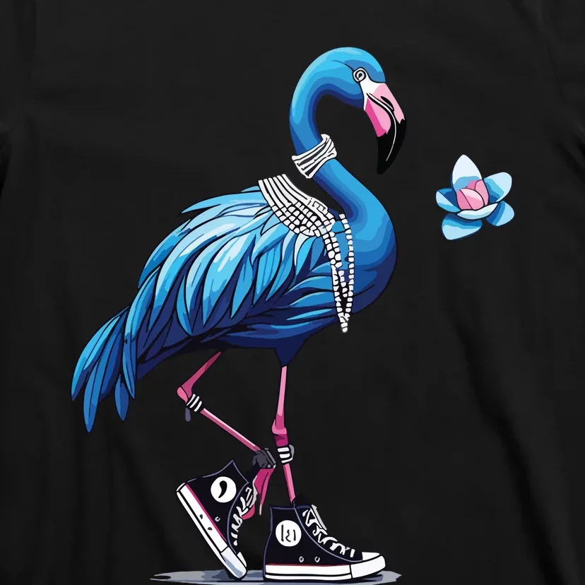 Flamingo Chucks And Pearls Comma La Kamala 2024 T-Shirt