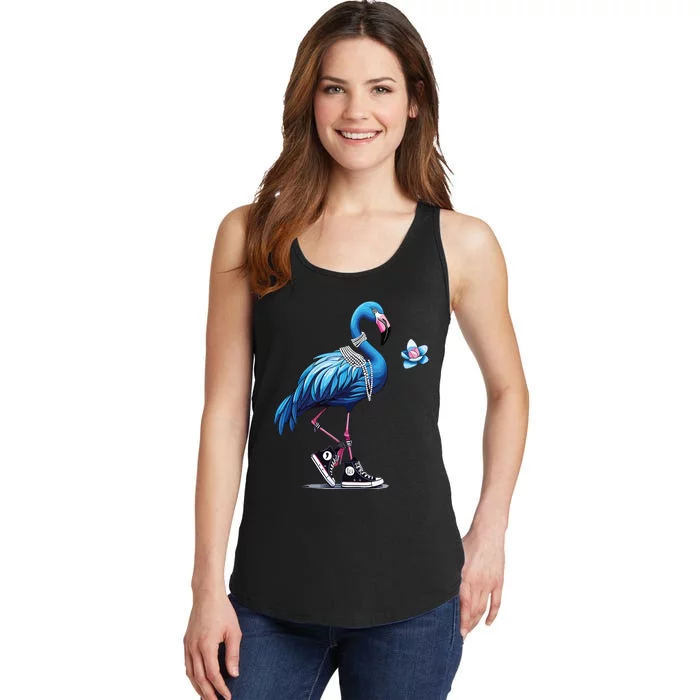 Flamingo Chucks And Pearls Comma La Kamala 2024 Ladies Essential Tank