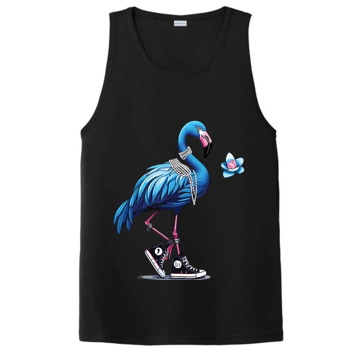 Flamingo Chucks And Pearls Comma La Kamala 2024 Performance Tank