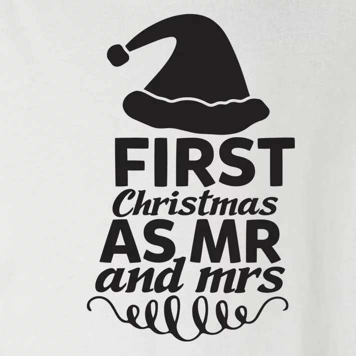 First Christmas As Mr And Mrs Toddler Long Sleeve Shirt