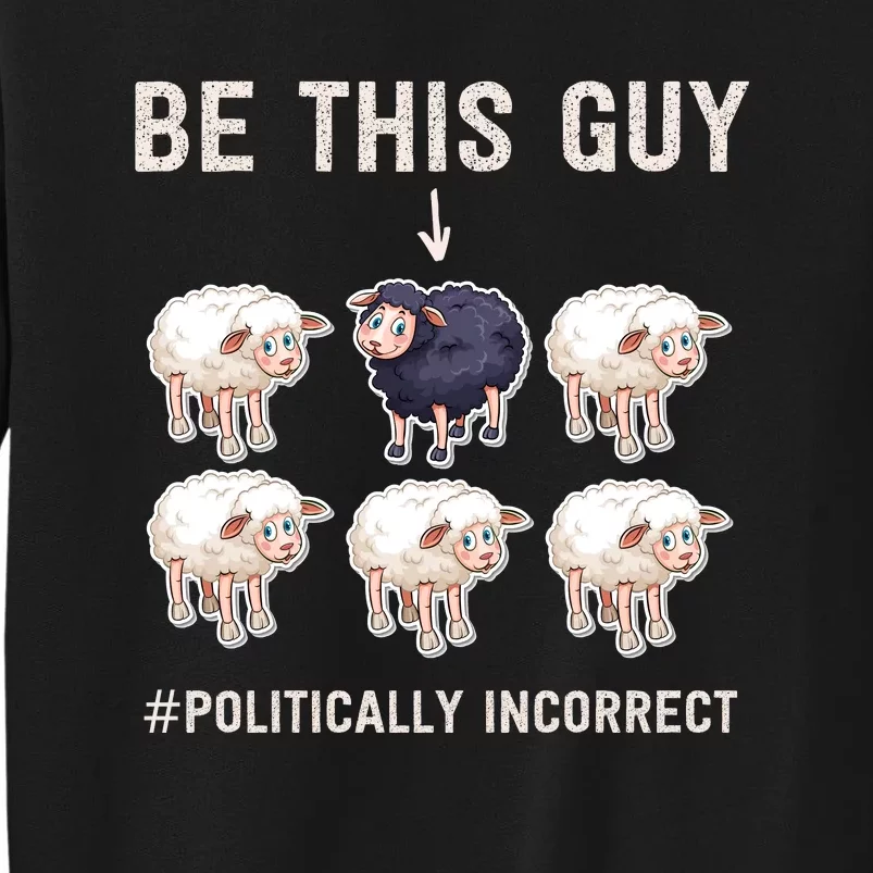 Funny Conservative Anti Woke Politically Incorrect Sweatshirt