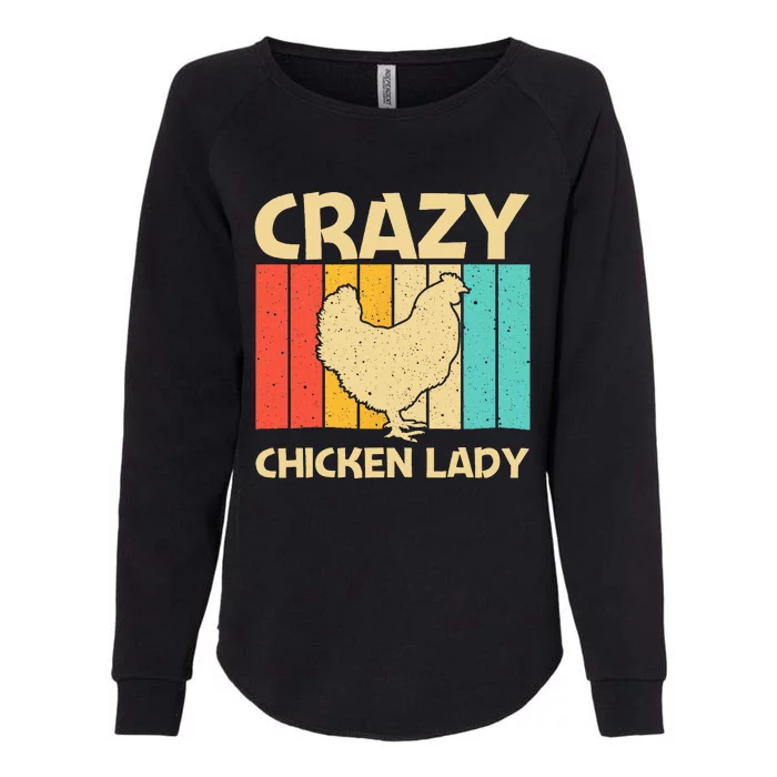 Funny Chicken Art For Women Mom Chicken Farmer Poultry Lover Womens California Wash Sweatshirt