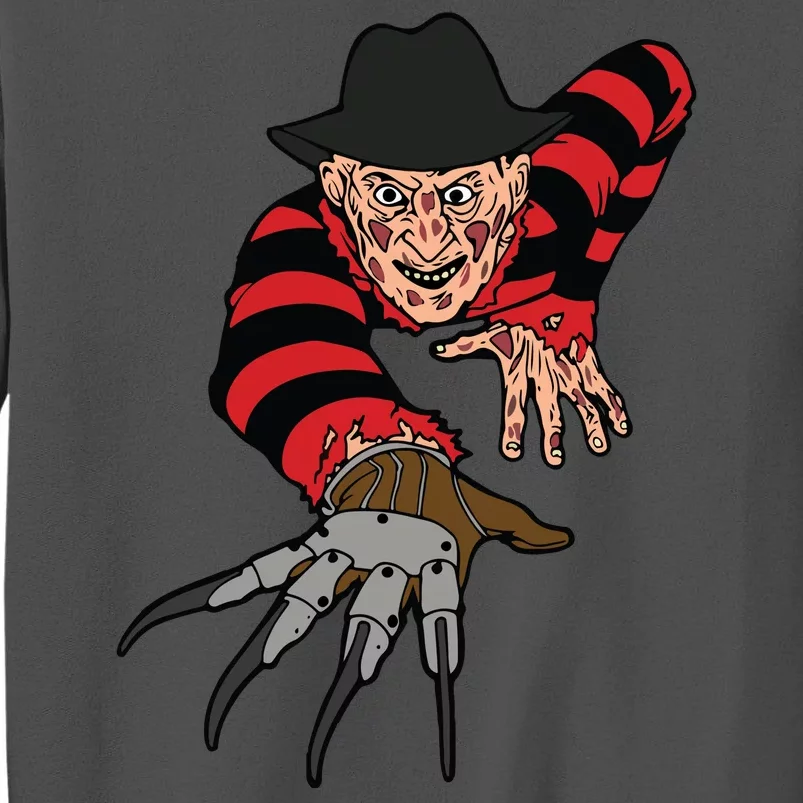 Freddy Creeping At You Tall Sweatshirt