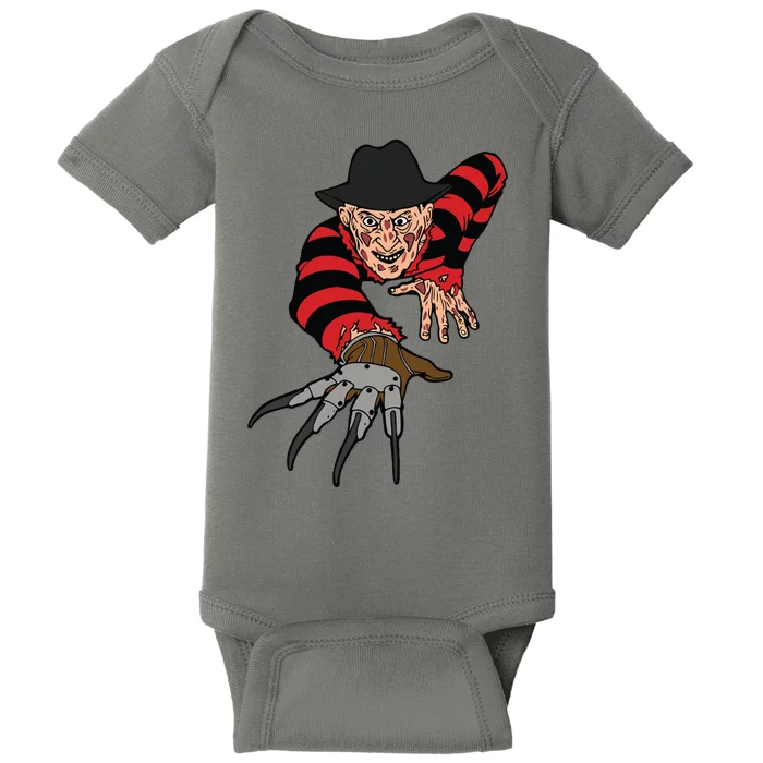 Freddy Creeping At You Baby Bodysuit