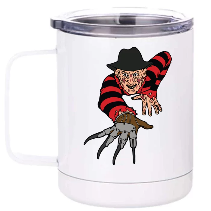 Freddy Creeping At You Front & Back 12oz Stainless Steel Tumbler Cup