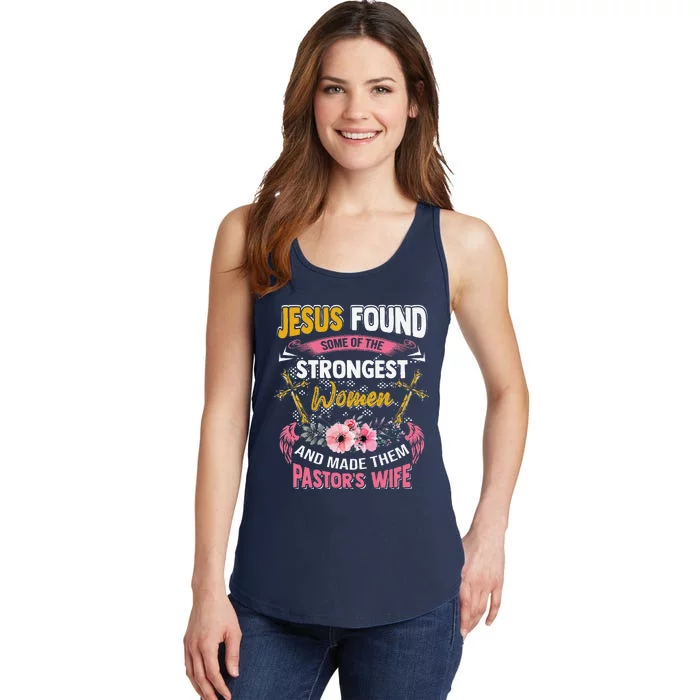 Funny Christian Appreciation Pastors Wife Gift Ladies Essential Tank