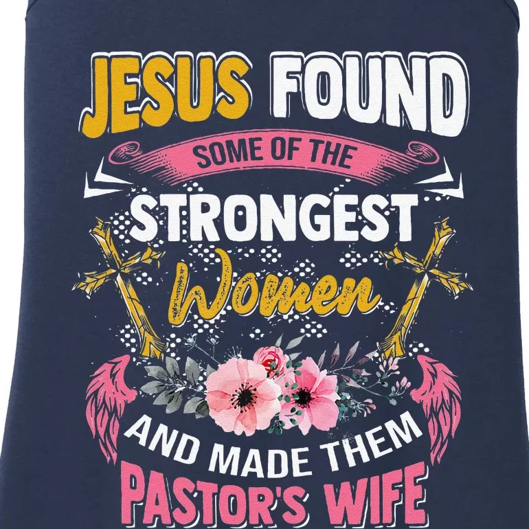 Funny Christian Appreciation Pastors Wife Gift Ladies Essential Tank