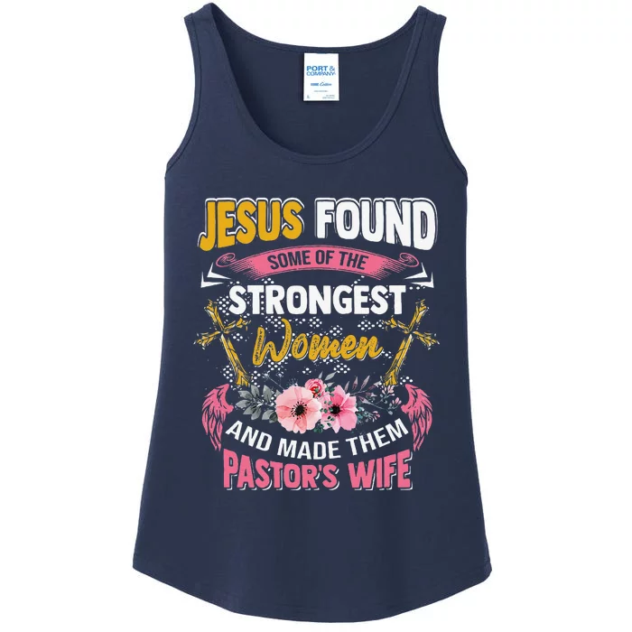 Funny Christian Appreciation Pastors Wife Gift Ladies Essential Tank