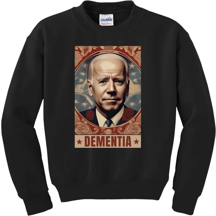 Funny Conservative Anti Joe Biden Kids Sweatshirt