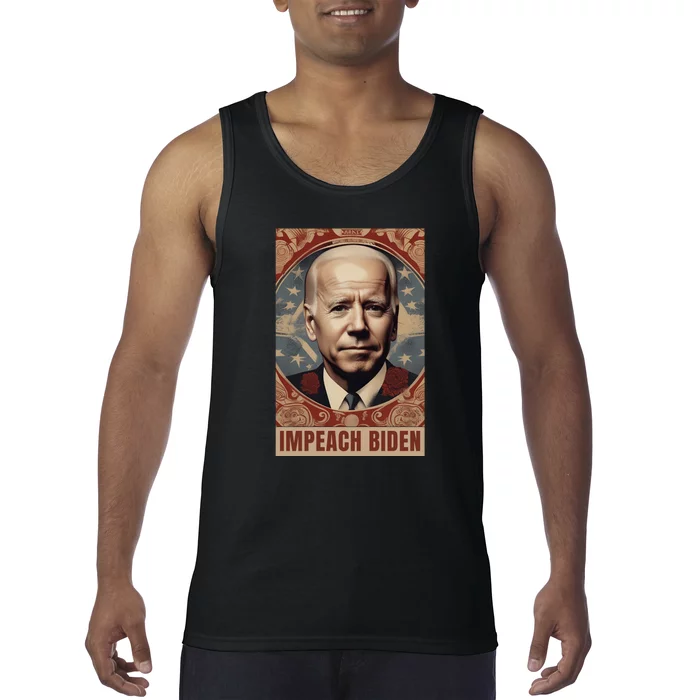 Funny Conservative Anti Joe Biden Tank Top