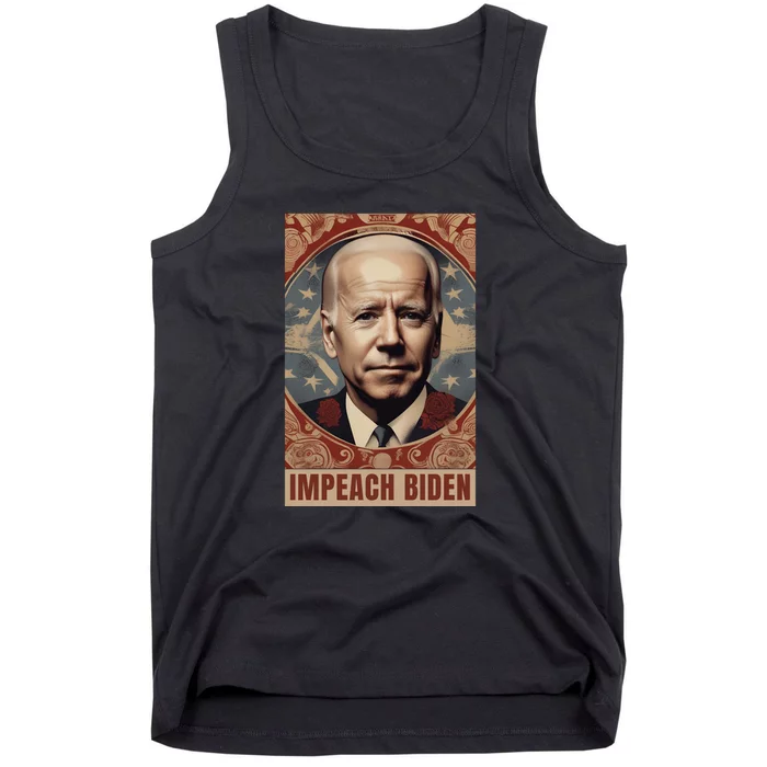 Funny Conservative Anti Joe Biden Tank Top