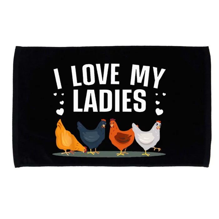 Funny Chicken Art Men Women Ladies Chicken Farmer Whisperer Microfiber Hand Towel