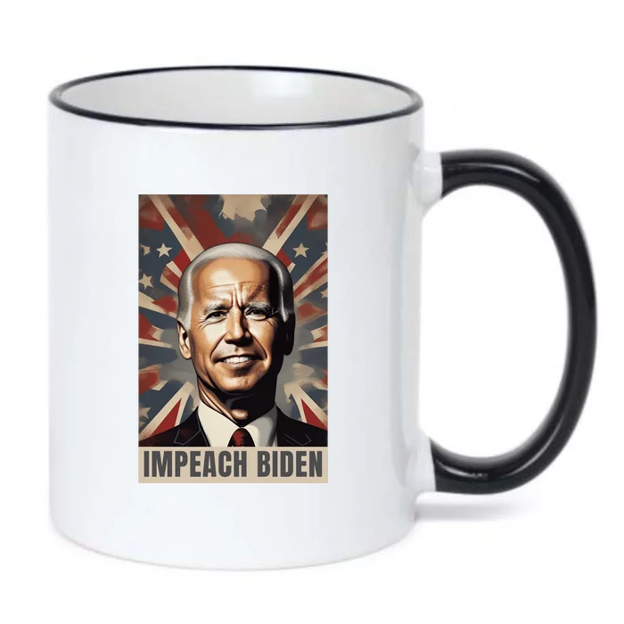 Funny Conservative Anti Joe Biden Black Color Changing Mug