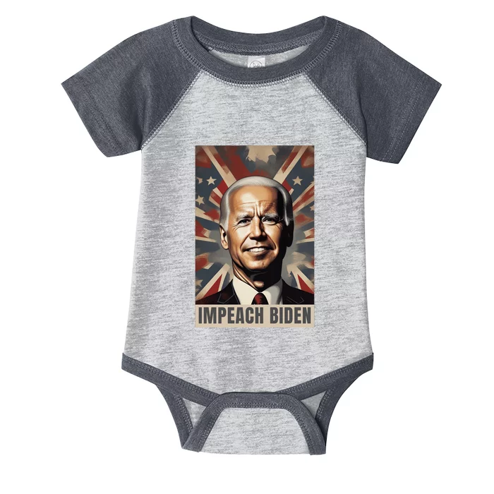 Funny Conservative Anti Joe Biden Infant Baby Jersey Bodysuit