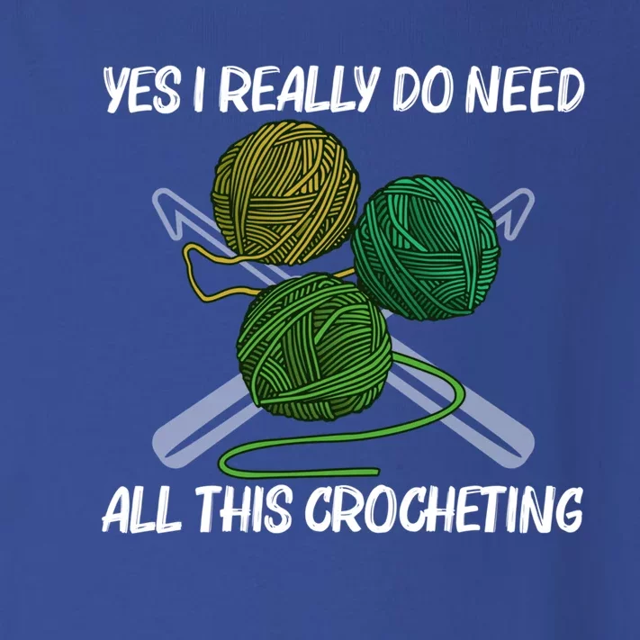 Funny Crocheting Art Crochet Handicraft Lovers Gift Toddler Long Sleeve Shirt