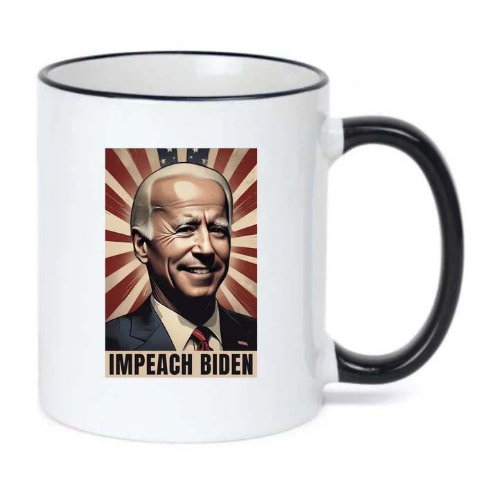 Funny Conservative Anti Joe Biden Black Color Changing Mug