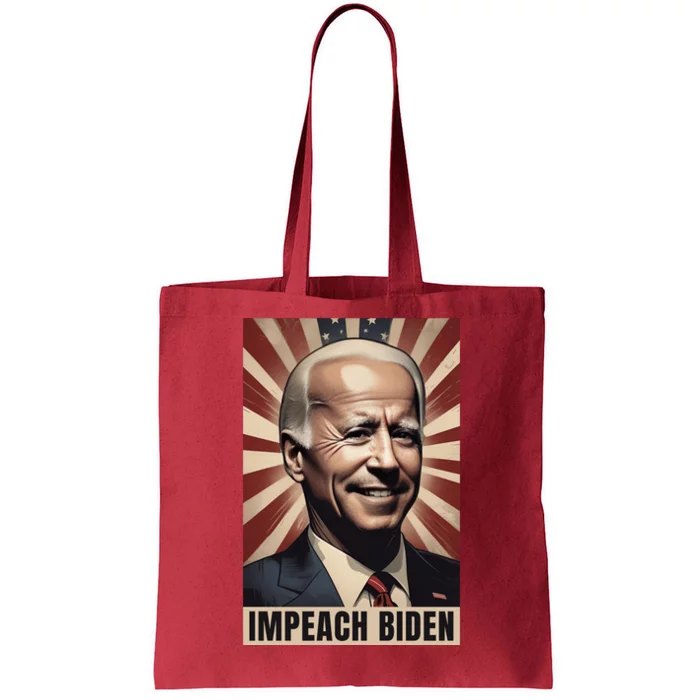 Funny Conservative Anti Joe Biden Tote Bag