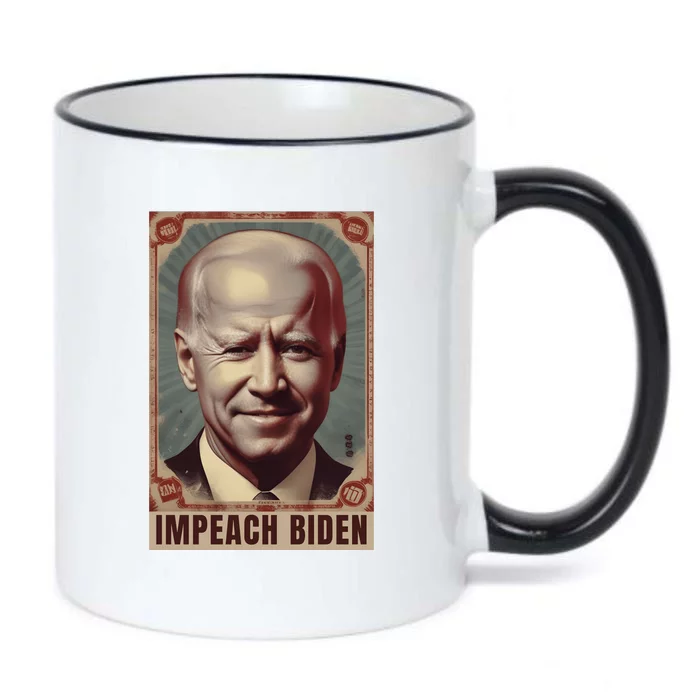 Funny Conservative Anti Joe Biden Black Color Changing Mug