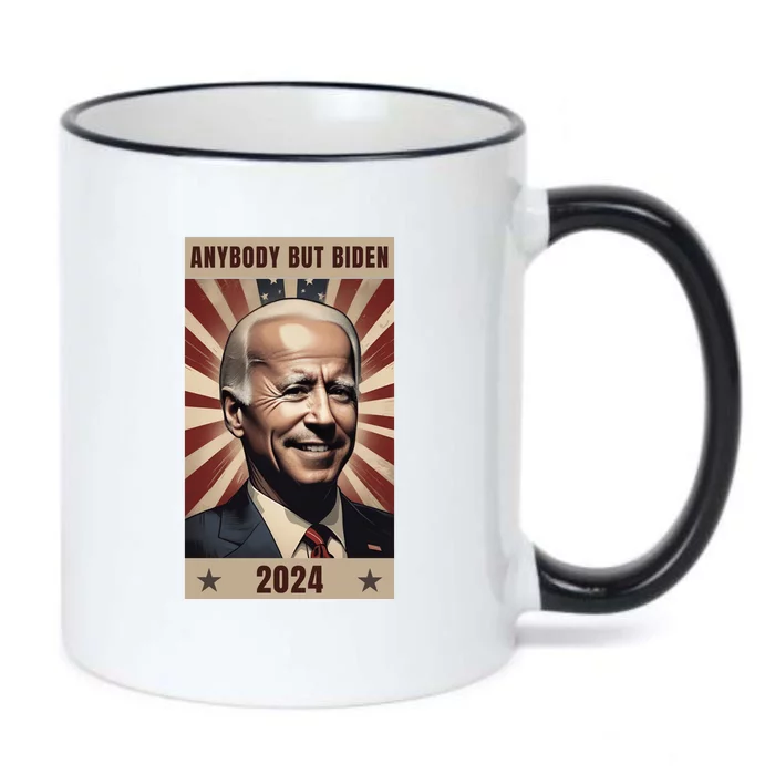 Funny Conservative Anti Joe Biden Black Color Changing Mug