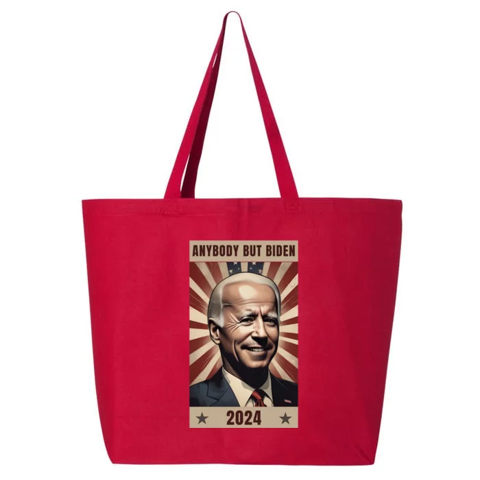 Funny Conservative Anti Joe Biden 25L Jumbo Tote