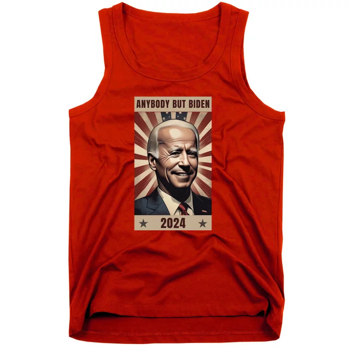 Funny Conservative Anti Joe Biden Tank Top