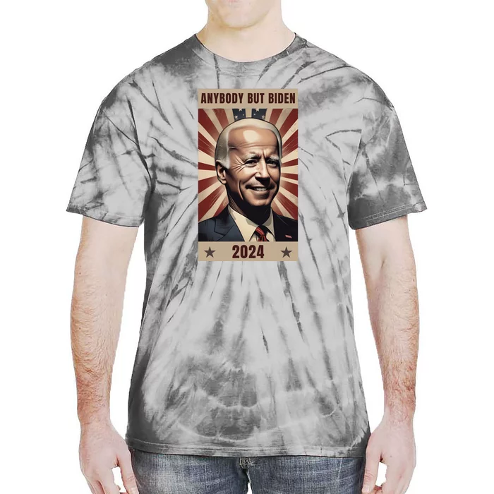 Funny Conservative Anti Joe Biden Tie-Dye T-Shirt