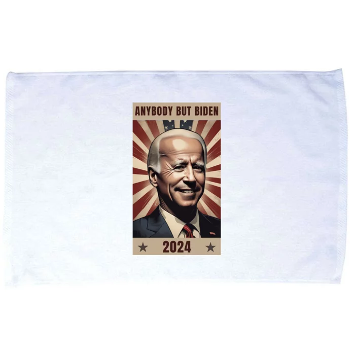 Funny Conservative Anti Joe Biden Microfiber Hand Towel