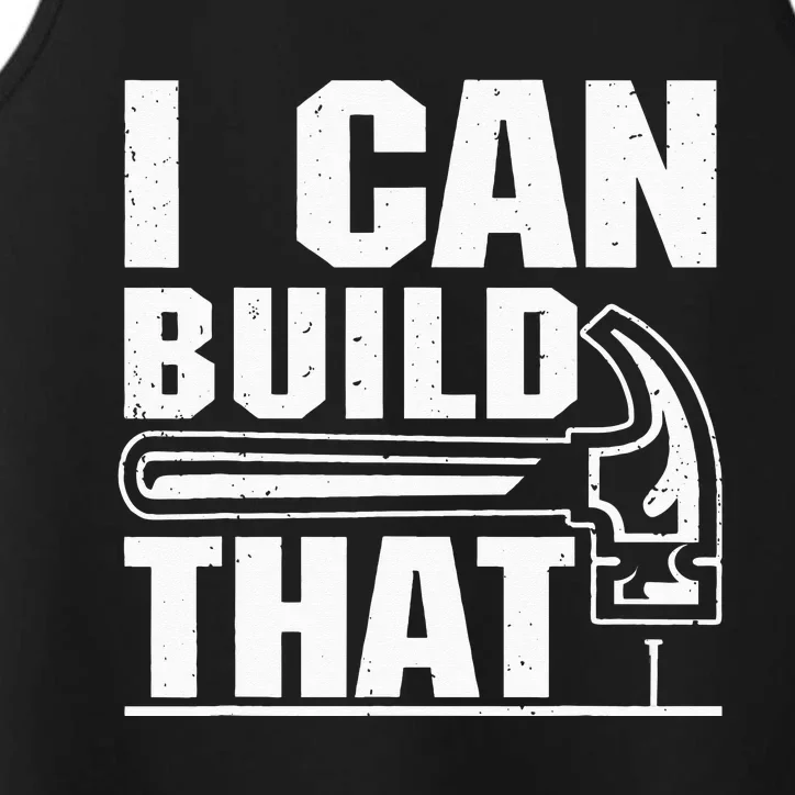 Funny Carpenter Art For Wo Carpentry Tools Woodworker Performance Tank