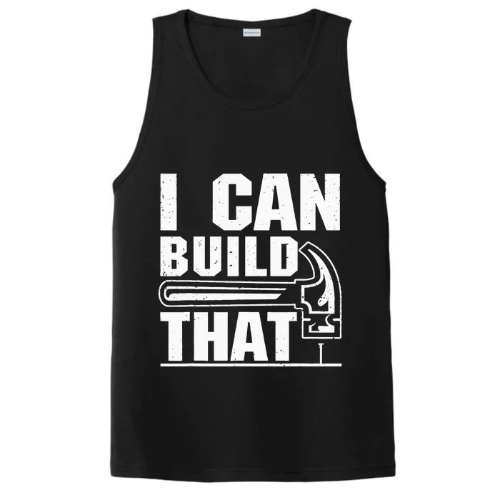 Funny Carpenter Art For Wo Carpentry Tools Woodworker Performance Tank