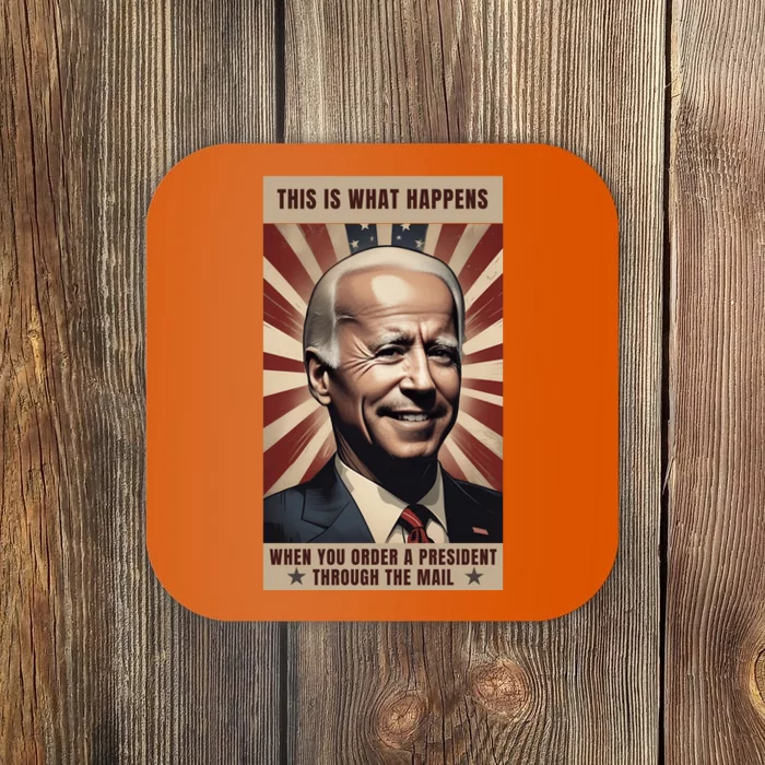 Funny Conservative Anti Joe Biden Coaster