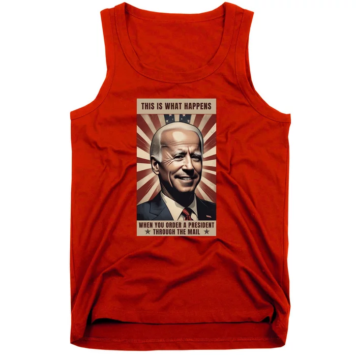 Funny Conservative Anti Joe Biden Tank Top