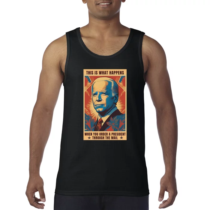 Funny Conservative Anti Joe Biden Tank Top