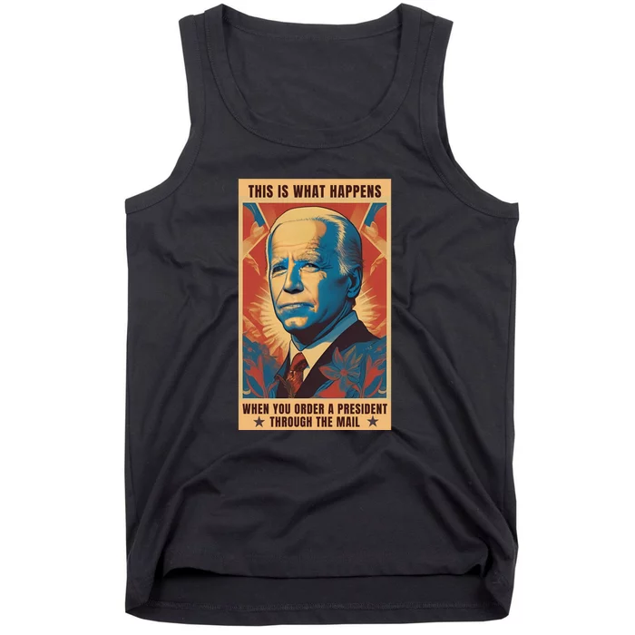 Funny Conservative Anti Joe Biden Tank Top