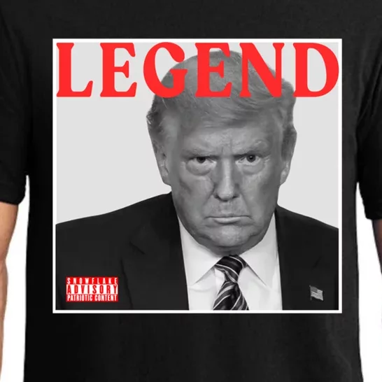 Funny Cd Album Cover Trump Legend Funny Gift Pajama Set