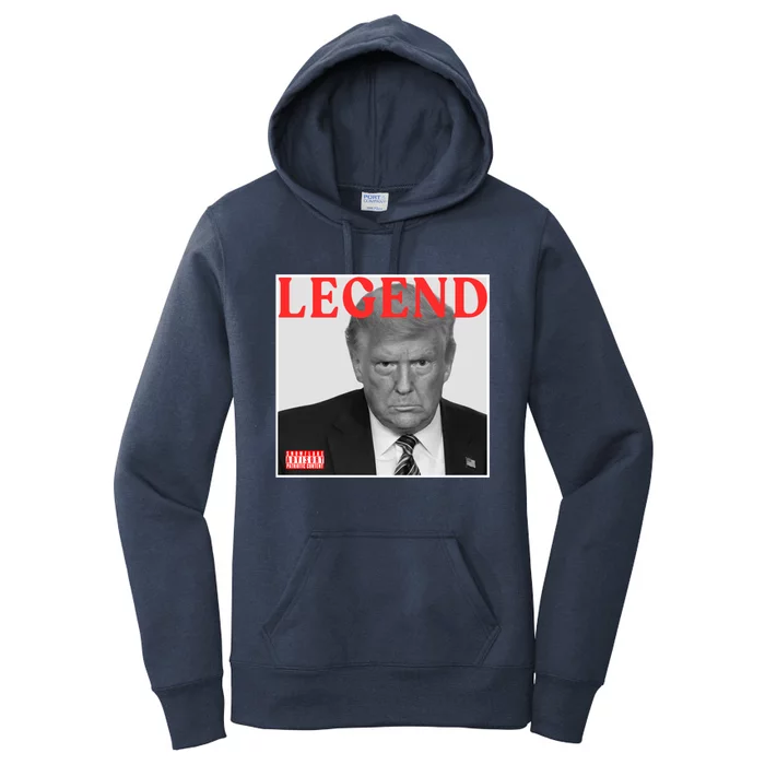 Funny Cd Album Cover Trump Legend Funny Gift Women's Pullover Hoodie