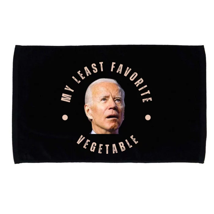 Funny Conservative Anti Biden My Least Favorite Vegetable Microfiber Hand Towel